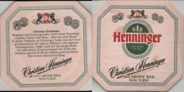 5006728 Bierdeckel Quadratisch - Henninger - Beer Mats