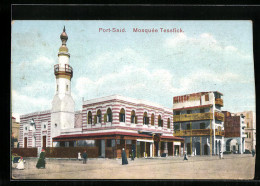 CPA Port-Said, Mosquee Tessfick  - Andere & Zonder Classificatie