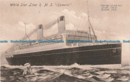 R677419 White Star Liner R. M. S. Homeric. Postcard - Monde