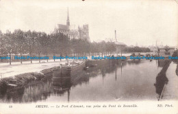 R676902 Amiens. Le Port D Amont Vue Prise Du Pont De Beauville. ND. Phot - Monde