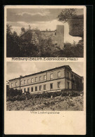 AK Edenkoben /Pfalz, Riefburg, Villa Ludwigshöhe  - Edenkoben