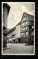 AK Walldürn /Baden, Gasthaus Zum Grünen Baum, Fachwerkhaus Aus 1464  - Baden-Baden