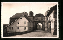 AK Tann /Rhön, Strassenpartie Am Stadtthor  - Rhön