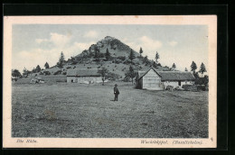 AK Wachtküppel /Rhön, Ortspartie Mit Berg  - Rhön