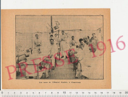 Photo De Presse 1916 Une Tente De L'hôpital Anglais à Chanteloup (Troyes Sainte-Savine) Grande Guerre 14-18 - Zonder Classificatie