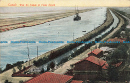 R677450 Canal. Vue Du Canal Et L Eau Douce. Cairo Postcard Trust - World