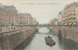 R677452 Rennes. Les Quais. Pris Du Pont Berlin. G. F. 1906 - Monde