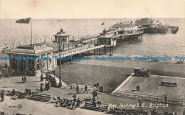 R676950 Brighton. West Pier Looking S. E. Valentine Series. Picture - World