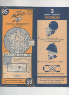Carte MICHELIN N°85 Biarritz-Luchon  1950   (PPP47498) - Roadmaps