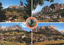 71741093 Cortina D Ampezzo Dolomiti Seilbahn  Cortina D Ampezzo - Autres & Non Classés