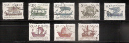 POLAND 1963●Sailing Ships●Mi 1383-90 CTO - Used Stamps