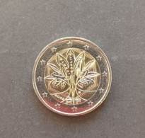 COIN FRANCIA 2 EURO 2022 COMMEMORATIVE LIBERTE ELEGALITE FRATERNITE - Francia