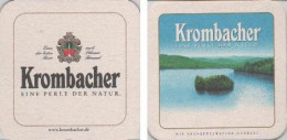 5002444 Bierdeckel Quadratisch - Krombacher - Insel - Beer Mats