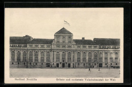 AK Berlin-Neukölln, Blick Auf Das Stadtbad  - Neukölln