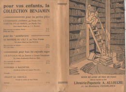 Casablanca (Maroc)   Couvre Livre Illiustré LIBRAIRIE  ALLOUCHE   (M6530) - Advertising