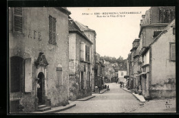 CPA Bourbon-l`Archambault, Rue De La République  - Bourbon L'Archambault