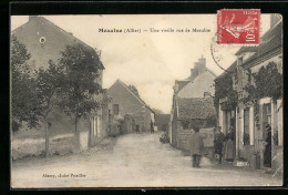 CPA Meaulne, Une Vieille Rue De Meaulne  - Other & Unclassified