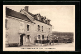CPA Saint-Bonnet-Troncais, Hotel Greuzat  - Other & Unclassified