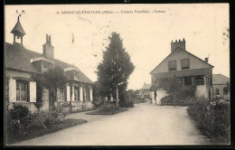 CPA Ainay-le-Chateau, Colonie Familiale, Entrée  - Other & Unclassified