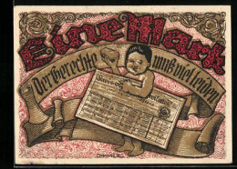 Notgeld Tonndorf Lohe 1921, 1 Mark, Der Gerechte Muss Leiden  - [11] Emissioni Locali