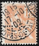 1 04	29	19	N°	125	Perforé	-	CL 218	-	CREDIT LYONNAIS - Used Stamps