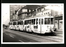 Fotografie Unbekannter Fotograf, Ansicht Duisburg, Strassenbahn-Triebwagen Nr. 1231  - Places