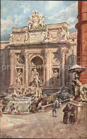 71740929 Rom Roma Palazzo Poli Mit Fontana Di Trevi Firenze - Other & Unclassified