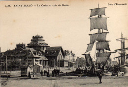 St Saint Malo Le Casino Et Coin Du Bassin - Saint Malo