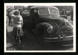 Fotografie Auto EMW 340, PKW 1955 In Buchenwald  - Automobiles