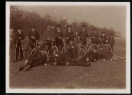 Fotografie Herren & Burschen Mit Fahrrad, Velo, Bike, Bicycle  - Wielrennen