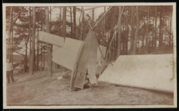 Fotografie Segelflug, Segelflugzeug In Einem Waldstück Abgestürzt  - Luftfahrt