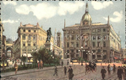 71740886 Milano Piazza Cordusio E Monumento A Parini Milano - Other & Unclassified