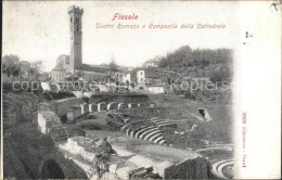 71740878 Fiesole Teatro Romano E Campanille Della Cattedrale Fiesole - Other & Unclassified