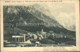 71740850 Dolomiti Cortina D``Ampezzo Dalla Strada Delle Dolomiti Verso La Punta  - Other & Unclassified