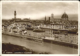 71727204 Firenze Florenz Lungarno E Panorama  - Autres & Non Classés