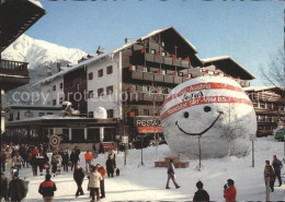 71727099 Seefeld Tirol Hotel Post Ortspartie Wintersportplatz Ski Weltmeistersch - Autres & Non Classés