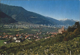 71727094 Naturns Panorama Vinschgau Burgruine Alpen Naturns - Autres & Non Classés