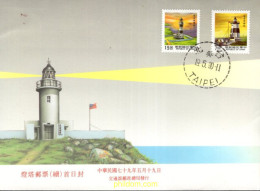 732540 MNH CHINA. FORMOSA-TAIWAN 1990 FAROS - Sonstige & Ohne Zuordnung