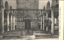 71726948 Torcello Cattedrale Interno Verso La Porta Maggiore Kathedrale Portal T - Autres & Non Classés