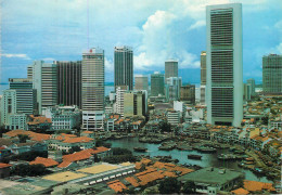 Singapore Skyscrapers And River View - Singapur