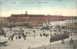 71726801 Liege Luettich Place Saint Lambert Palais De Justice Tram Liege - Other & Unclassified