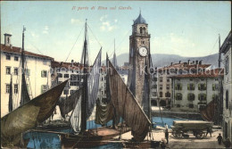 71726736 Riva Del Garda Porto Hafen Schiff Turm Firenze - Other & Unclassified