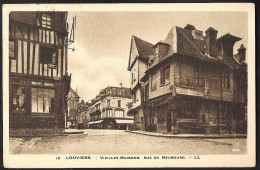 LOUVIERS Vieilles Maisons Rue Du Neubourg Sent 1935 - Louviers