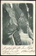 ENDE  TAMINASCHLUCHT (Embossed Card) Sent 1901 From Ragaz - Sonstige & Ohne Zuordnung