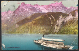 VIERWALDSTÄTTERSEE Mit Schiff  Gelaufen 1913 - Otros & Sin Clasificación