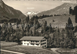 71725960 Gruben Oberstdorf Hotel Garni Im Trettachtal Mit Allgaeuer Alpen Gruben - Oberstdorf