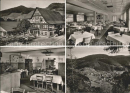 71725946 Schenkenzell Gasthaus Pension Zur Sonne Gastraeume Ortsansicht Schenken - Autres & Non Classés