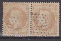 France Paire N° 28A - 1863-1870 Napoléon III Lauré