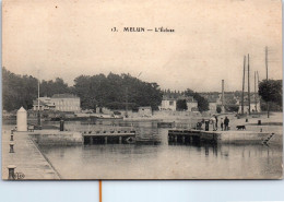 77 MELUN  -carte Postale Ancienne [JR04272]  - Other & Unclassified