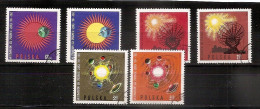 POLAND 1965●Year Of The Quiet Sun●Mi 1606-11 CTO - Used Stamps